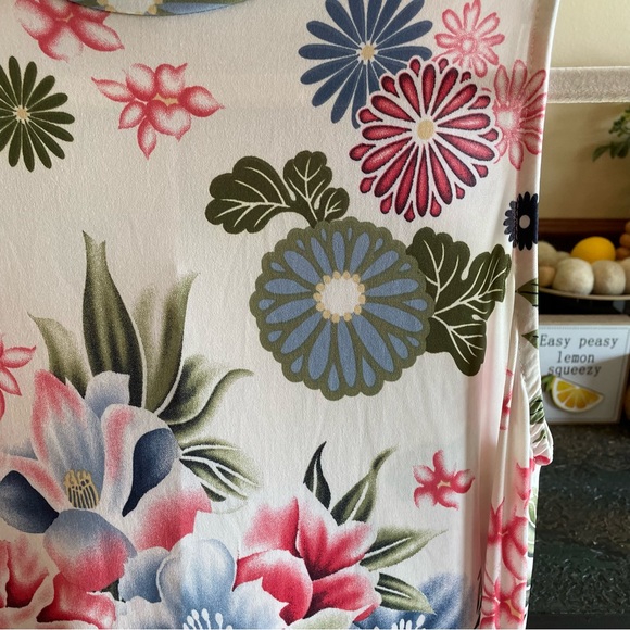 Blooms in the City high low floral print dress - Picture 2 of 4